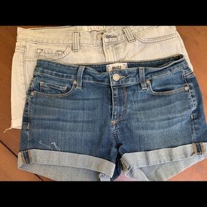Paige and J Brand shorts bundle 27